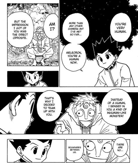 Gon Transformation Manga Panel Gon Freecss Angry  Cool Hunter