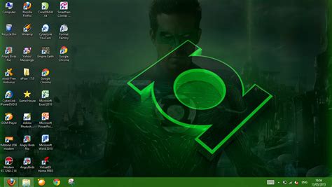 Mighy Themes Green Lantern Desktop Theme Pack