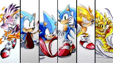 How To Draw Sonic Characters