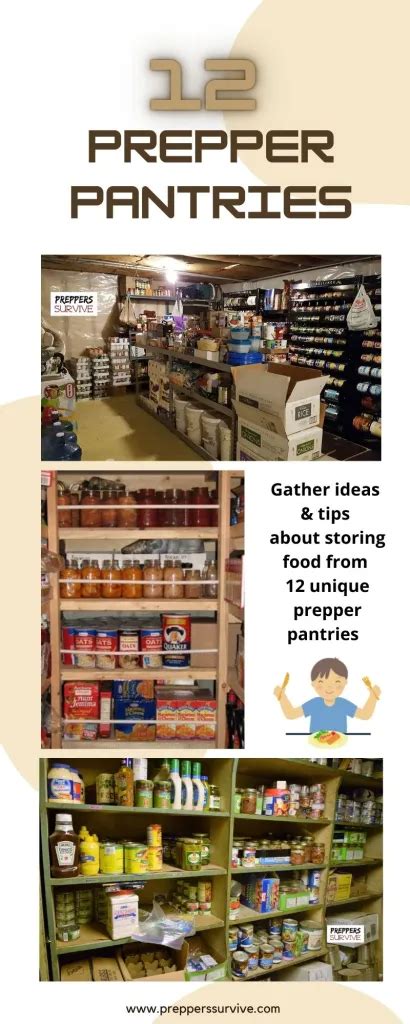 12 Prepper Pantry Types Food Prep Storage Food Storage Organization