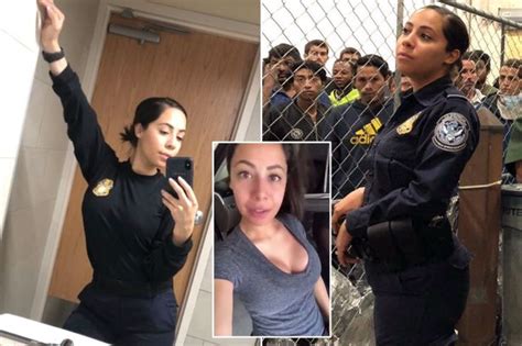 Kiara Cervantes Photos Texas Border Patrol Officer Goes Viral