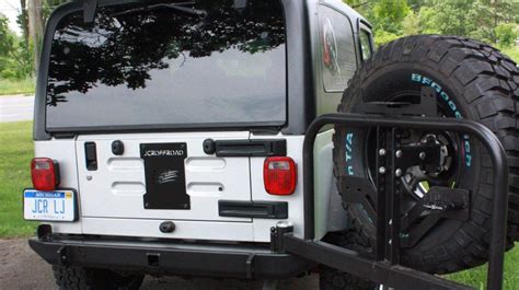 Jcroffroad Tailgate Cover Plate Tj Wrangler