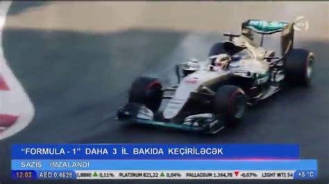 Formula 1 Daha 3 Il Azərbaycanda Keçiriləcək Atv Youtube