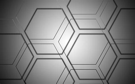graphic design, Hexagon, Abstract, grey Wallpapers HD ...