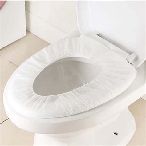 Home And Garden 50pcs Disposable Toilet Seat Paper Covers Bathroom Travel