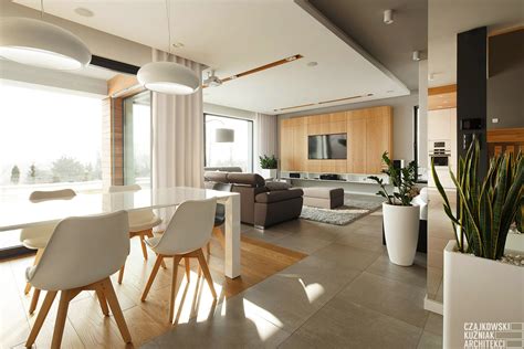 Maybe you would like to learn more about one of these? Poland-Modern-Home-Interior-Black-White-Light-Wood-Color ...