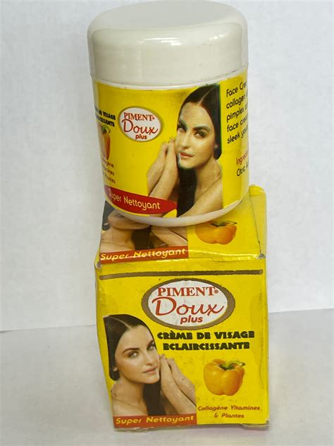 Original Piment Doux Plus Whitening Face Cream Super Cleaner Etsy