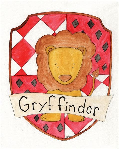 Gryffindor Crest Print