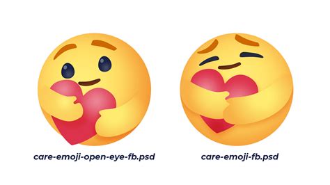 Psd Download For Facebook Care Emoji