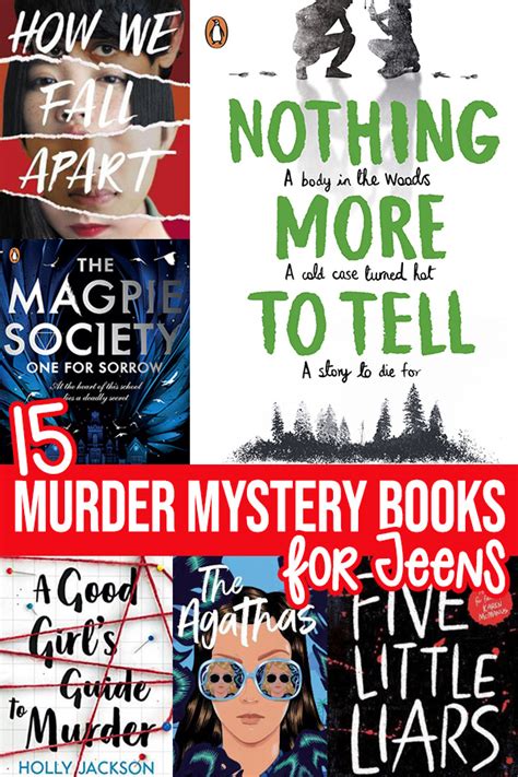 15 Page Turning Murder Mystery Books For Teens