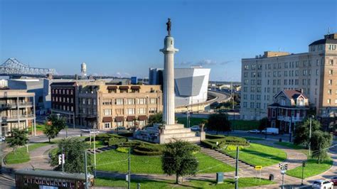 Lee Circle New Orleans Map Map