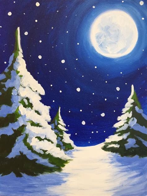 40 Acrylic Painting Ideas For Beginners Brighter Craft Winter