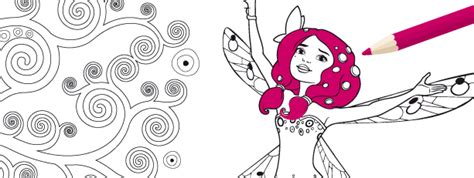 Divertiti a stampare e colorare i disegni di cattivissimo me. Mia and me - US - Welcome to Centopia! - Painting