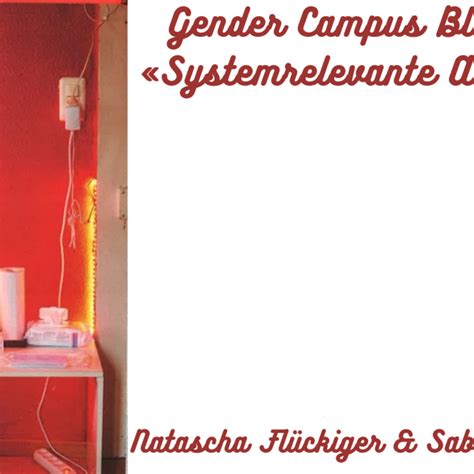 6 sexarbeit ist care arbeit gender campus
