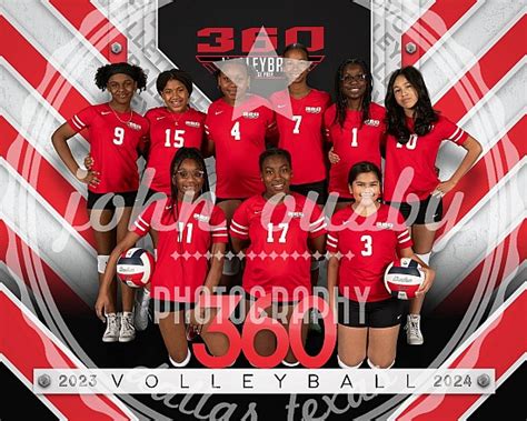 Team And Individual 360 Volleyball John Ousby Photography