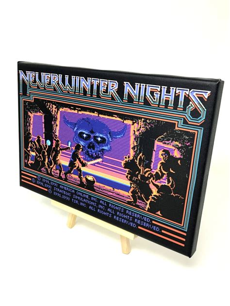 Neverwinter Nights Original Aol On Line Computer Dandd Game Etsy