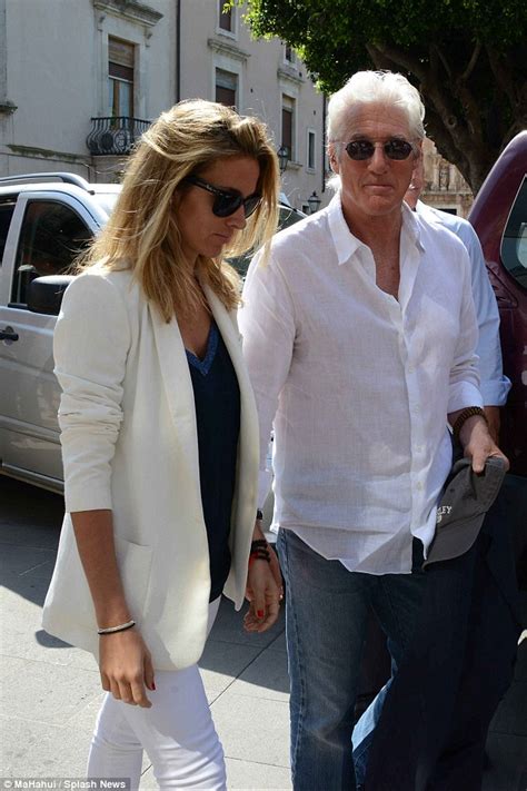 Richard Gere With Stunning Girlfriend Alejandra Silva At The Taormina Film Festival Daily Mail