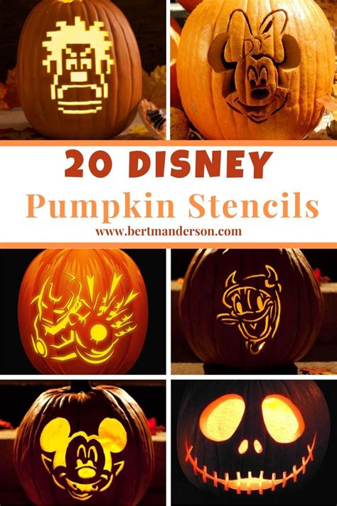 Disney Pumpkin Carving Ideas With Stencils 2023 Updated Disney