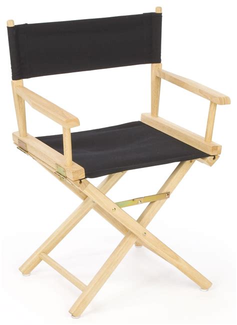 Maybe you would like to learn more about one of these? Folding Director's Chair | 33" Wooden with Black Canvas Seat