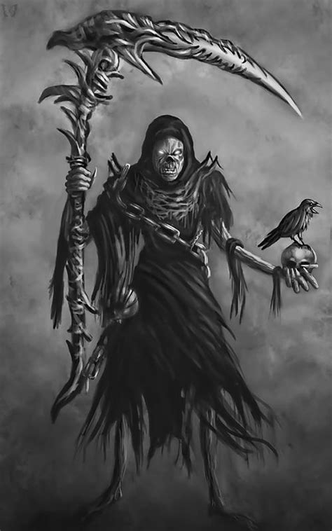 Grim Reaper By Michael Lenehan © Please Leave Credit Ƹ̴Ӂ̴Ʒ With