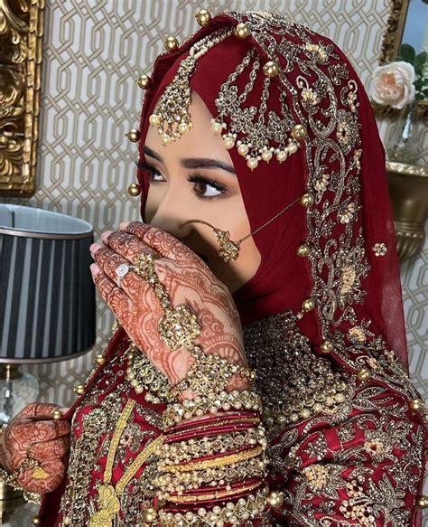 hijabi bride hijabi brides pakistani bridal makeup pakistani wedding outfits