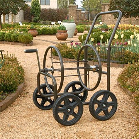 Liberty Garden 871 S Residential Grade 4 Wheel Garden Hose Reel Cart