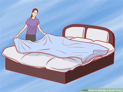 How To Change A Duvet Cover 11 Steps With Pictures Wikihow