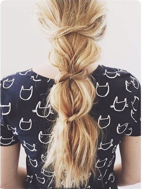11 Knotted Ponytail Hairstyles That Look Chic When You Just Cant Even