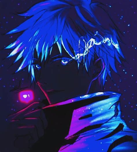 Icons Neon Anime Glowing Art Anime Canvas Art Anime Artwork