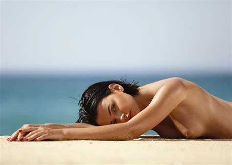 Natalia Udovenko Posing Stark Naked On A Beach Photos The Fappening