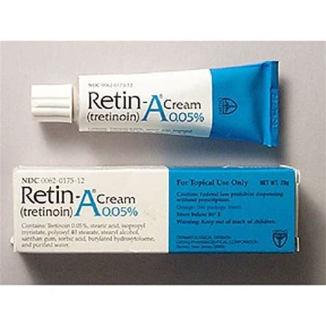 Retin A® Tretinoin 005 Cream 20gm Tube Mcguff Medical Products