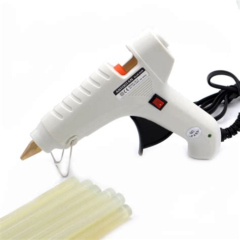 60w Eu Plug Professional Hot Melt Glue Gunhigh Temp Heater Heat Repair