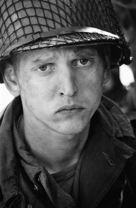 Soldiers during wwii read on for some great quotes from saving private ryan. Still of Barry Pepper in SavingPrivateRyan ....the Sniper who prayed and kissed the Cross around ...
