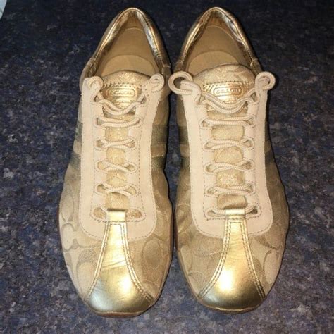 We did not find results for: Coach Metallic Gold KATELYN Leather & Signature Canvas ...