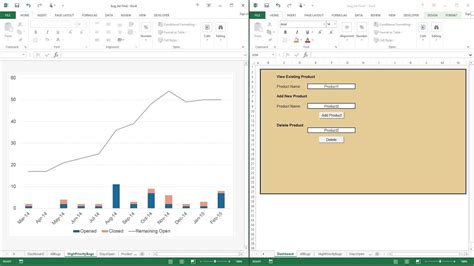Excel Demo Vba Generated Charts Youtube
