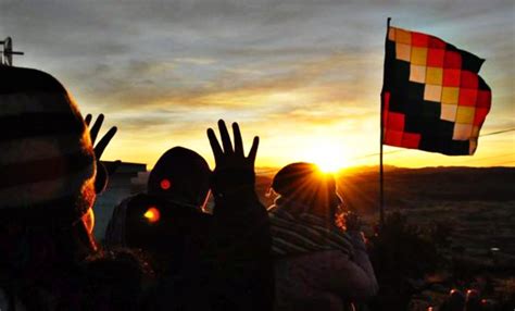 21 De Junio Que Se Celebra En Bolivia Ano Nuevo Andino Amazonico Una