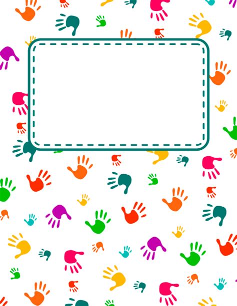 Student Binder Cover Templates
