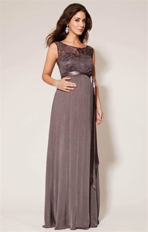 Valencia Maternity Gown Long Charcoal Maternity Wedding Dresses Evening Wear And Party