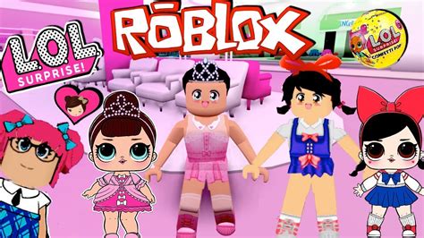 Lol Surprise Roblox Game Challenge Dress Up Lol Dolls In Fashion