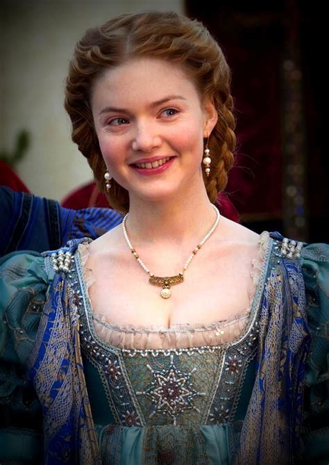 I think neil's script is pretty strong, so i had to stay true to what neil had written. Holliday Grainger as Lucrezia Borgia in The Borgias. (With ...