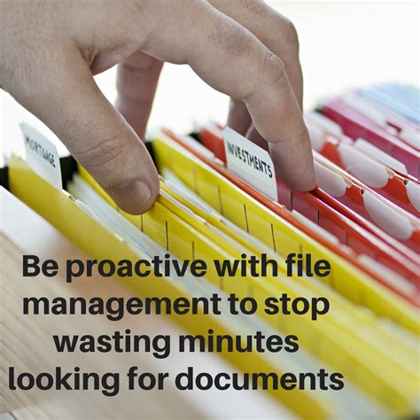 Tips To Organize For Success Organize Your Files To Quickly Find What