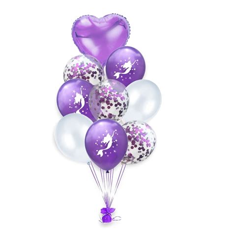 See more ideas about birthday decorations, party decorations, balloons. Cartoon Mermaid Balloons Kids Birthday Party Decorations ...