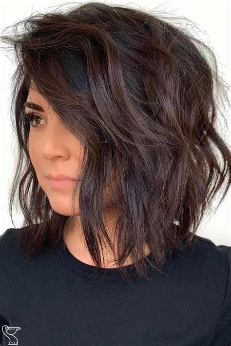 From choppy bobs to long layered looks, these are the best haircuts for thick hair. 30 Choppy Bob Hairstyles For All Moods And Occasions # ...
