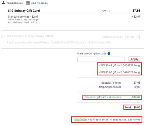 3 check gift card balance. Get 8% Cash Back on every Ebay Item you Buy