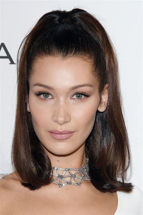 Bella Hadid Beyonc And More Show How To Slay The Halfie Hair Trend