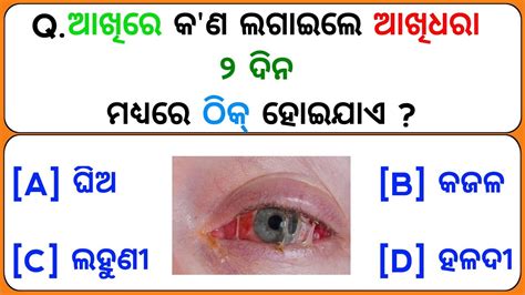 Odia Gk Questions And Answers Odia Gk Marathon Gk Questions Odia Gk