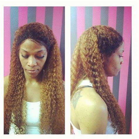 Virgin Kinky Curl Brazilian Dyed And Install By Sayyada Flickr