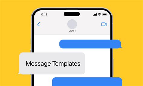 Blank Text Message Templates For Educational And Professional Use