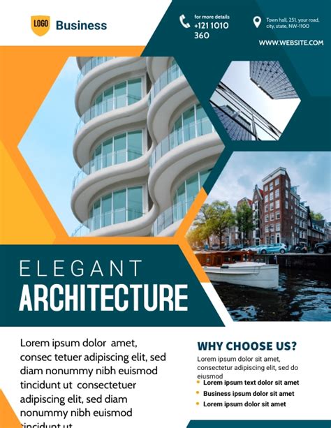Architecture Service Flyer Template Postermywall