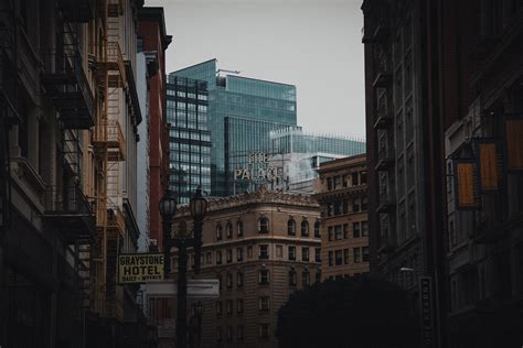 Wallpaper City Street Cityscape Night Architecture Road Skyline